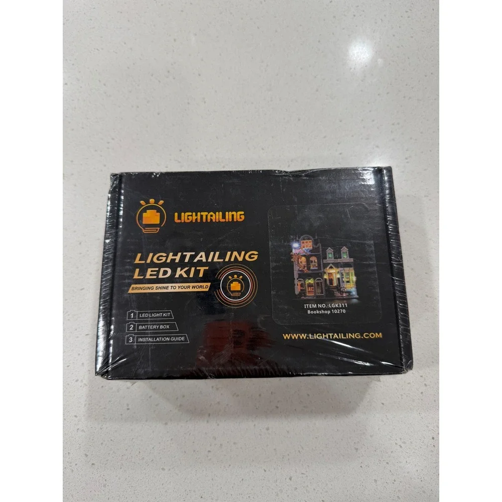 Lighttailing‎ LED Lighting Kit for LEGO Bookshop 10270 LGK311 New Sealed